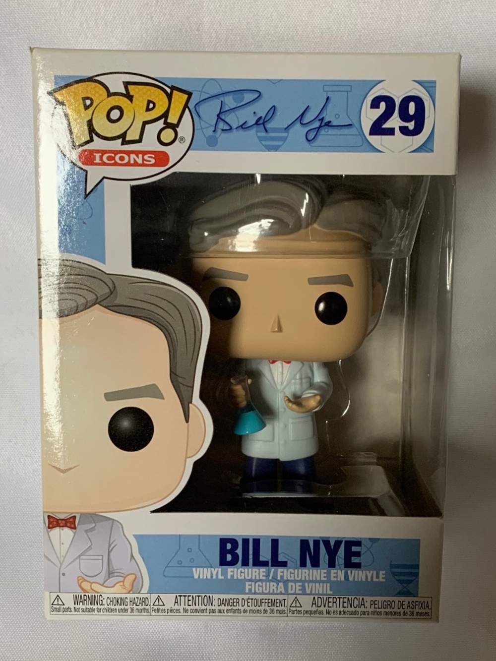 NIB! Bill Nye the Science Guy #29 Funko Pop! Never Opened!